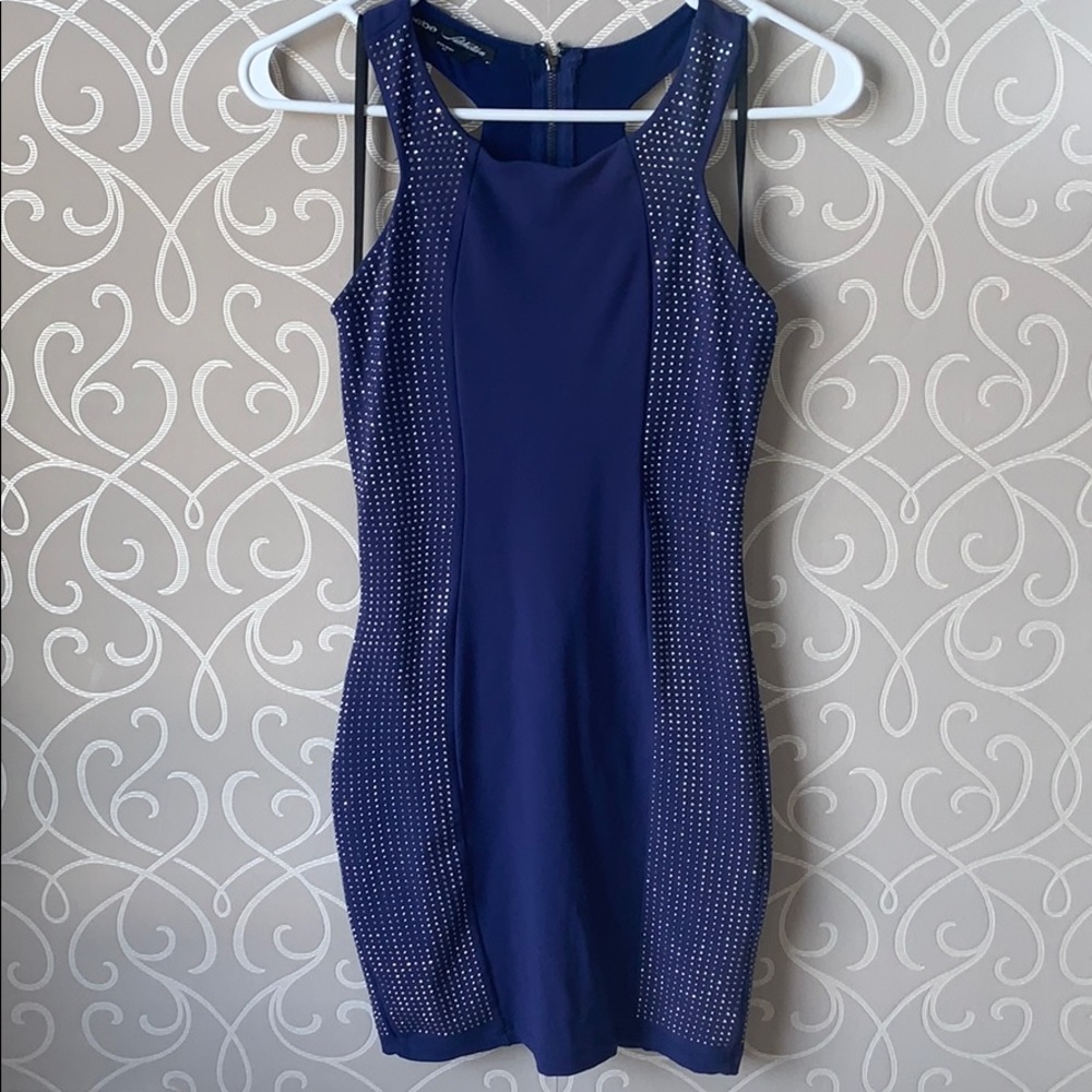 Bebe Rhinestone Dress - Picture 5 of 6